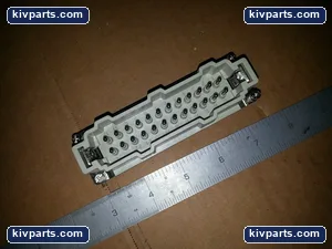 Harting HDC-HE-024M Male Insert Heavy Duty Connector – actual item, photo 7 of 7