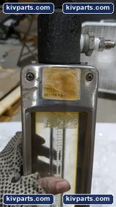 PLANT M 68 30 LPM FISCHER & PORTER FLOW CONTROLER INDICTOR GLASS FLOAT – actual item, photo 4 of 8