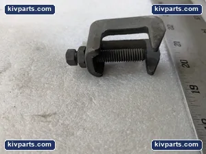 3/8 in Malleable Iron Beam Clamp C-Clamp Threaded Rod Hanger Steel Construction – actual item, photo 2 of 10