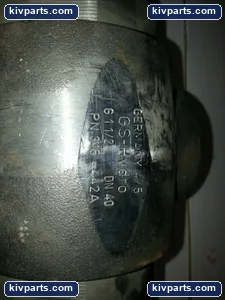 DN40 High Pressure Flanged Ball Valve – actual item, photo 2 of 5
