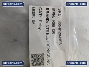 NTE R95-126 Rail Pressure Clamp Nylon Relay – actual item, photo 2 of 8