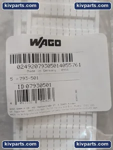 WAGO 793-501 Terminal Block – actual item, photo 2 of 5