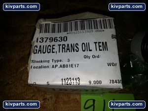 1379630 Oil Temperature Gauge – actual item, photo 2 of 3