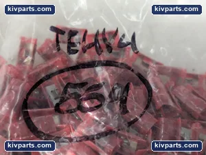 Red Insulated Female Quick Disconnect Wire Terminals Crimp Connectors LOT OF 50 – actual item, photo 2 of 5