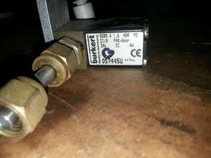 Burkert 057445U Type 0200 Solenoid Valve