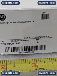 Allen-Bradley 1762-RPLRTB40 Seer – actual item, photo 2 of 7