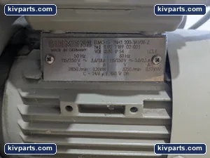Siemens 2BH1 ELMO-G Side Channel Blower – actual item, photo 4 of 7