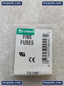 Littelfuse 0218.315VXP Fast-Acting Fuse – actual item, photo 4 of 5