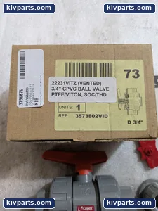 Hayward CPX22231VITZ Ball Valve PTFE Viton Socket – actual item, photo 4 of 10