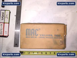 MAC 82A-FA-BKC-TM-DDAP-1DA Valves – actual item, photo 3 of 4