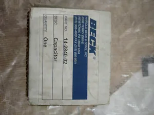 Beck 14-2840-02 Actuator Control Valve