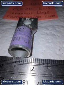 Brady B-15 PUC BLU Purple Terminal Lug – actual item, photo 3 of 4