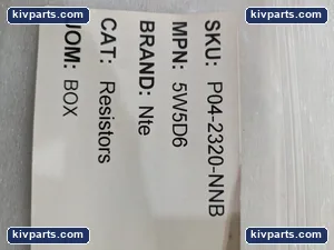 NTE 5W5D6 Resistors – actual item, photo 2 of 7