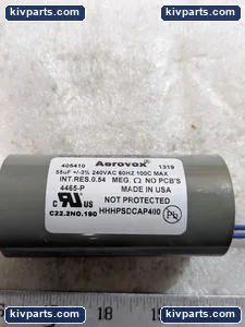 Aerovox 405410 1319 +/-3% Capacitor – actual item, photo 2 of 5