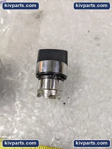 967262 Chrome Barrel Black SE Knob – actual item, photo 2 of 4
