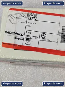 Wiremold V2448 Ivory Industrial Fitting – actual item, photo 2 of 12
