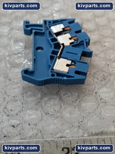 Phoenix Contact 3211906 BU Feed-Through Terminal Block – actual item, photo 5 of 6