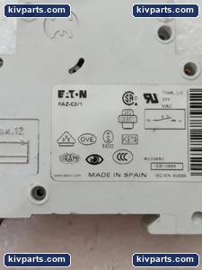 Eaton CB12D12 FAZ-C Circuit Breaker – actual item, photo 4 of 11