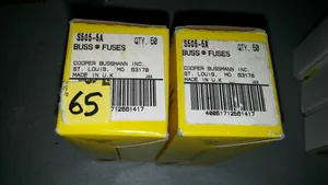 Bussmann S505-5A Time Delay Cartridge Fuse