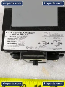 Cutler-Hammer D23MBB Type Machine Tool Relay – actual item, photo 4 of 8