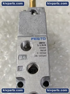 Festo JMFH-5-1/8-B 30486 Pneumatic Solenoid Valve – actual item, photo 5 of 6