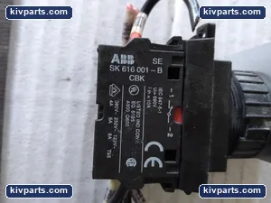 ABB SK616001-B Block with Pushbutton Operator – actual item, photo 4 of 5