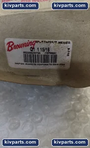 Browning 282G-0 Q1 1 Split Taper Bushing – actual item, photo 2 of 3