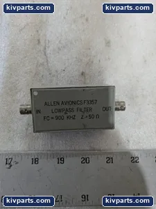 Allen-Bradley F3357 Allen Avionics Lowpass Filter – actual item, photo 3 of 5
