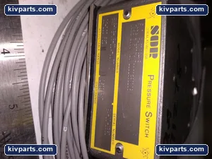 SOR 6N6-W3-US-01A-JJTTNOX Pressure Switch – actual item, photo 2 of 3