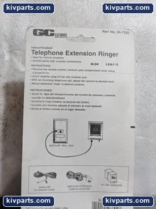 GC Electronics 30-7520 Telephone Extension Ringer – actual item, photo 5 of 6