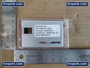 Ametek CTS Credit Card USB Flash Drive – actual item, photo 2 of 3