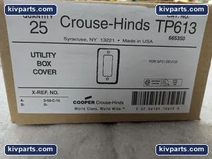 TP613 Crouse Hind Cover – actual item, photo 2 of 6