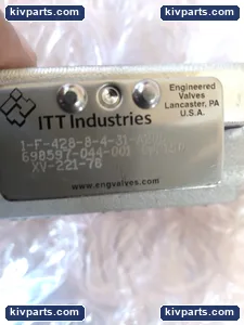 ITT 698597-044-001 PureFlo Diaphragm Valve – actual item, photo 2 of 3