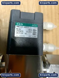 CKD AMD412-X0511 Air Chemical Liquid Valve – actual item, photo 2 of 6