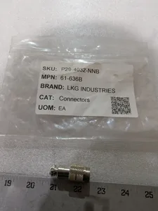 LKG Industries 61-636B In-Line Male Mobile Connector