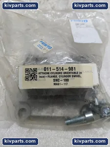 Festo SNC-100 Swivel Flange Mount Cylinder – actual item, photo 2 of 7