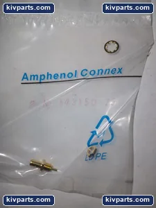 Amphenol 142150-75 Mini SMB RF Connector Receptacle – actual item, photo 2 of 2