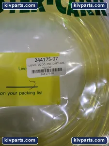 TUBING 1/2 OD POLYURETHANE YELLOW – actual item, photo 3 of 4