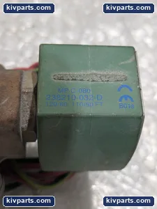 ASCO 8210G22 Red Hat II Brass Solenoid Valve – actual item, photo 3 of 6