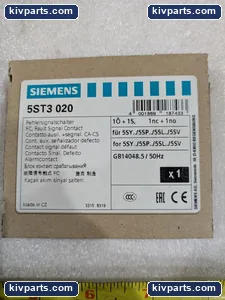 Siemens 5ST3020 Signal Contact Auxiliary Switch – actual item, photo 3 of 4