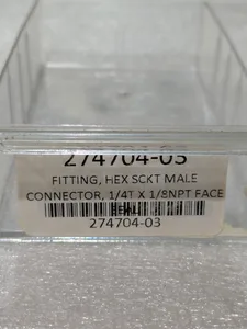 SMC 274704-03 Hex Socket Male Connector