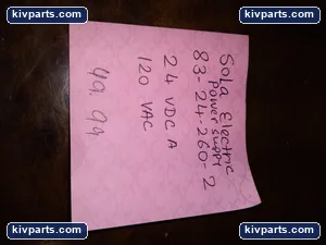 SolaHD 83-24-260-2 Electric Power Supply – actual item, photo 6 of 7