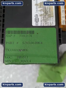 5-763-00-008-4 Schmidbauer Control Transformer – actual item, photo 5 of 7