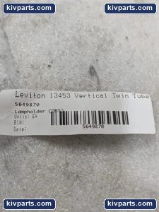 Leviton 13453 Adaptor Lamp Holder – actual item, photo 7 of 8