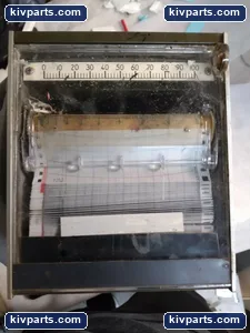 Foxboro 122-FE Pneumatic Chart Recorder – actual item, photo 6 of 6