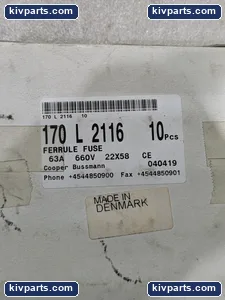 Cooper Bussman 170 2116 Fuse – actual item, photo 2 of 7