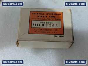 Cutler-Hammer 9586H3356A Thermal Overload Heater Coil – actual item, photo 2 of 6
