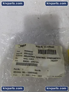 IDEC RH2B-UAC12V Power Relay – actual item, photo 2 of 6
