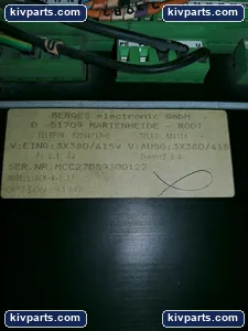 Berges D-5277 Inverter – actual item, photo 2 of 4