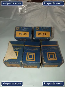 Square D W3.65 Heater Element Motor Starter – actual item, photo 3 of 4